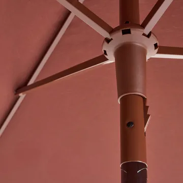 Terrazza Square aurinkovarjo - Off white-burgundy - HAY