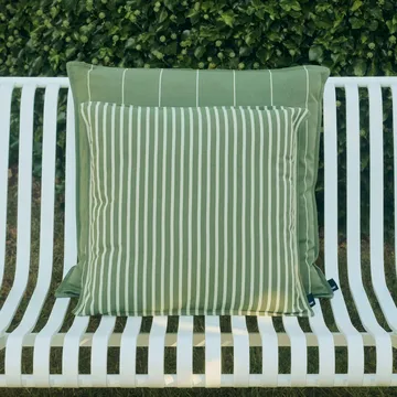 Terrazza tyyny - Olive narrow stripe, 60x60 cm - HAY