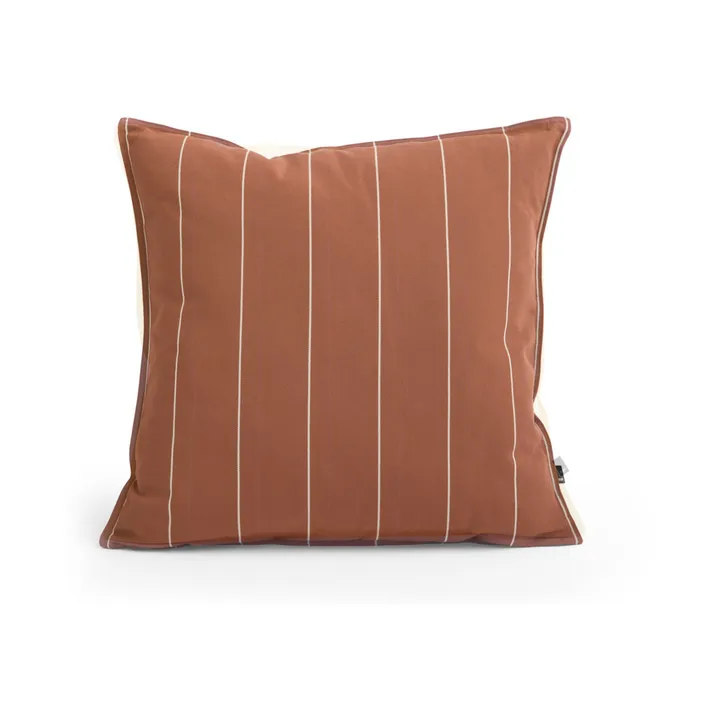 Terrazza tyyny - Terracotta narrow stripe, 60x60 cm - HAY