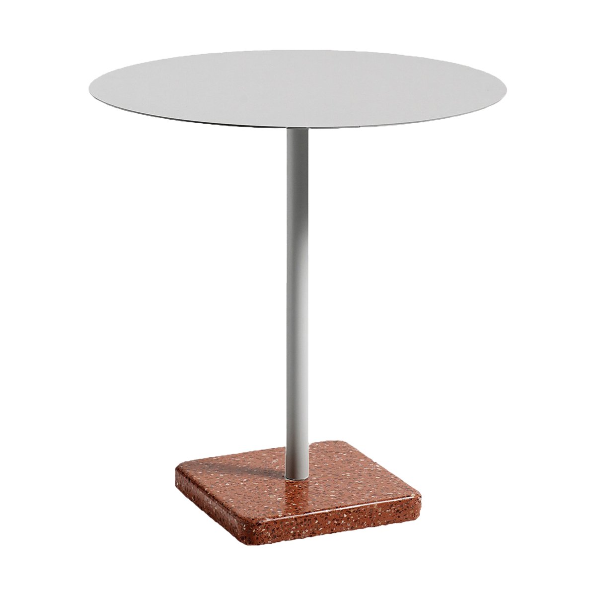 HAY Terrazzo ruokapöytä 70 cm Red terrazzo-sky grey