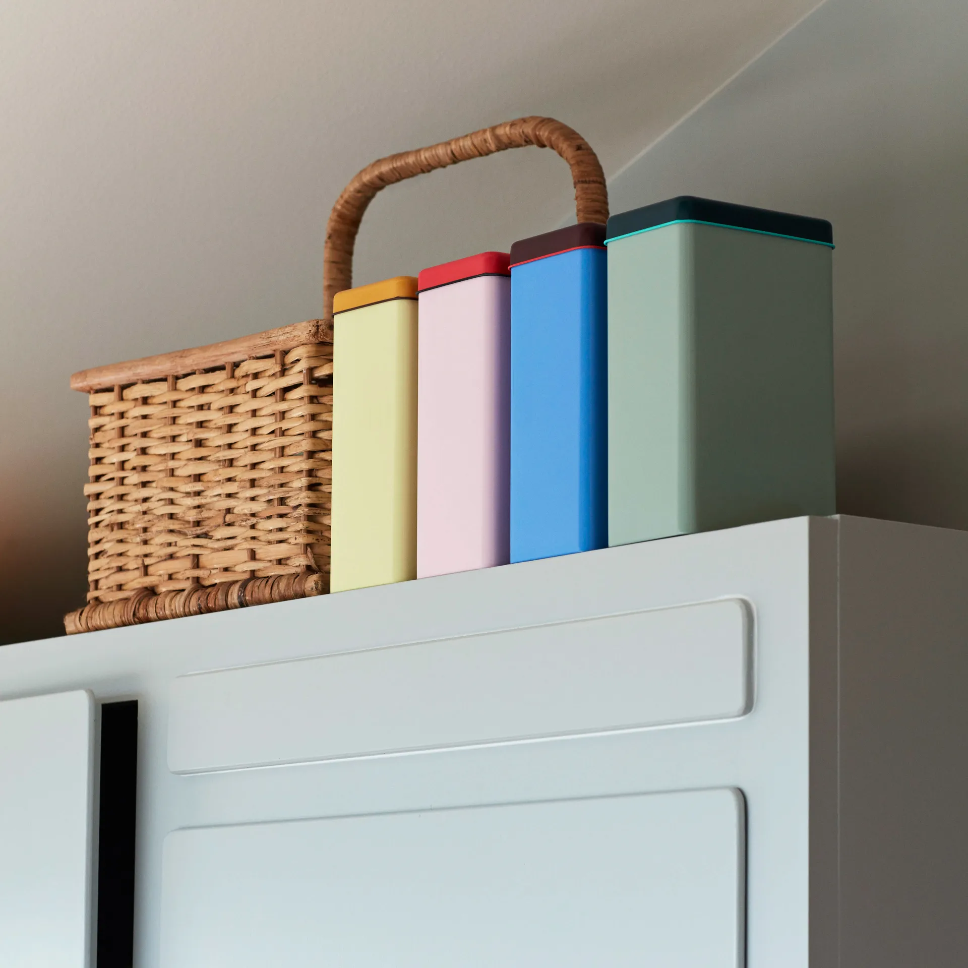 Tin by Sowden -peltipurkki, Keltainen HAY