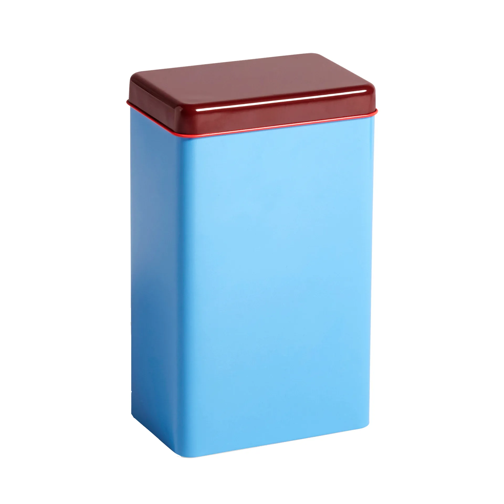 Tin by Sowden -peltipurkki, Sininen HAY