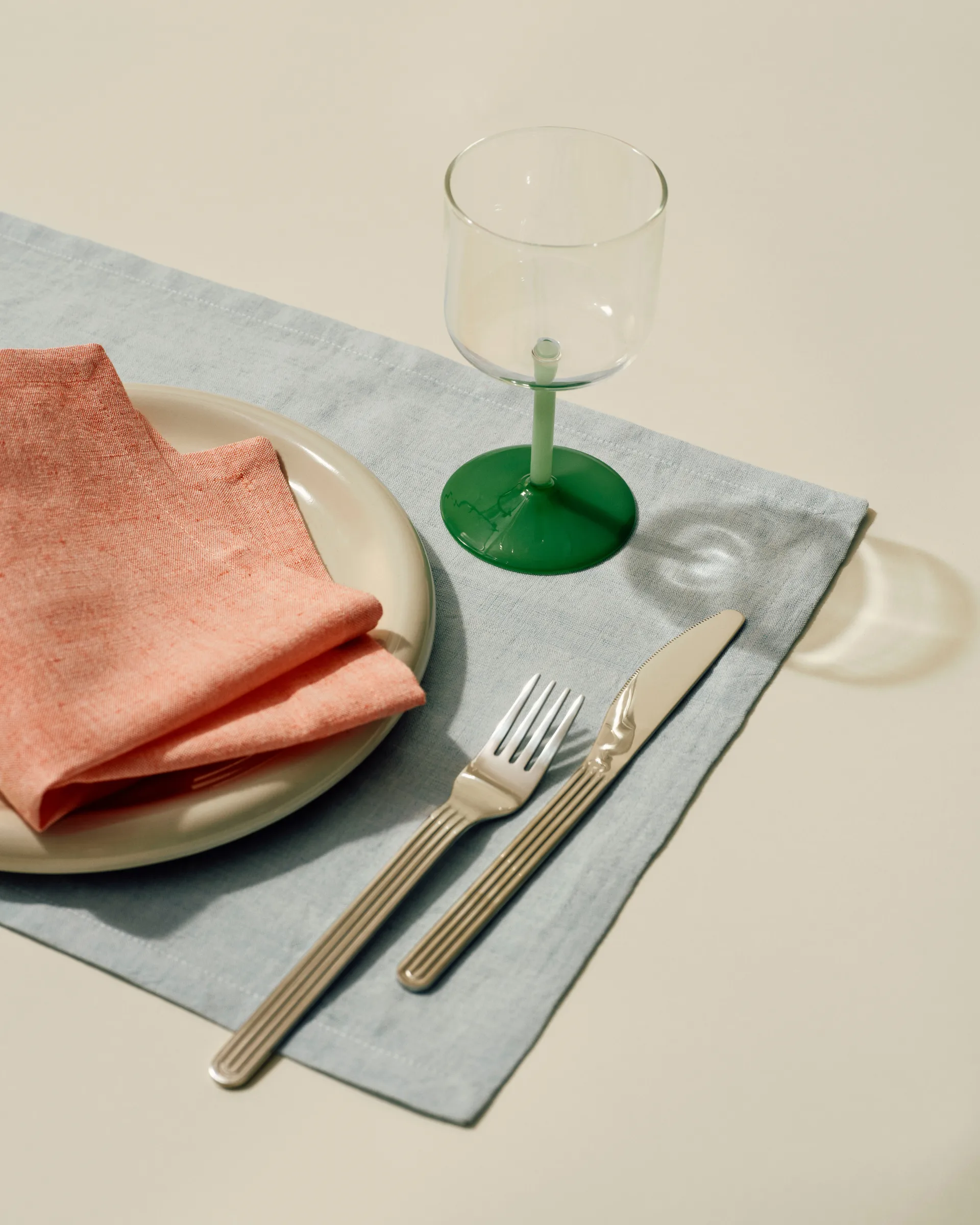 Tint coupe lasi 20 cl 2-pakkaus, Clear-jade light green-jade dark green HAY