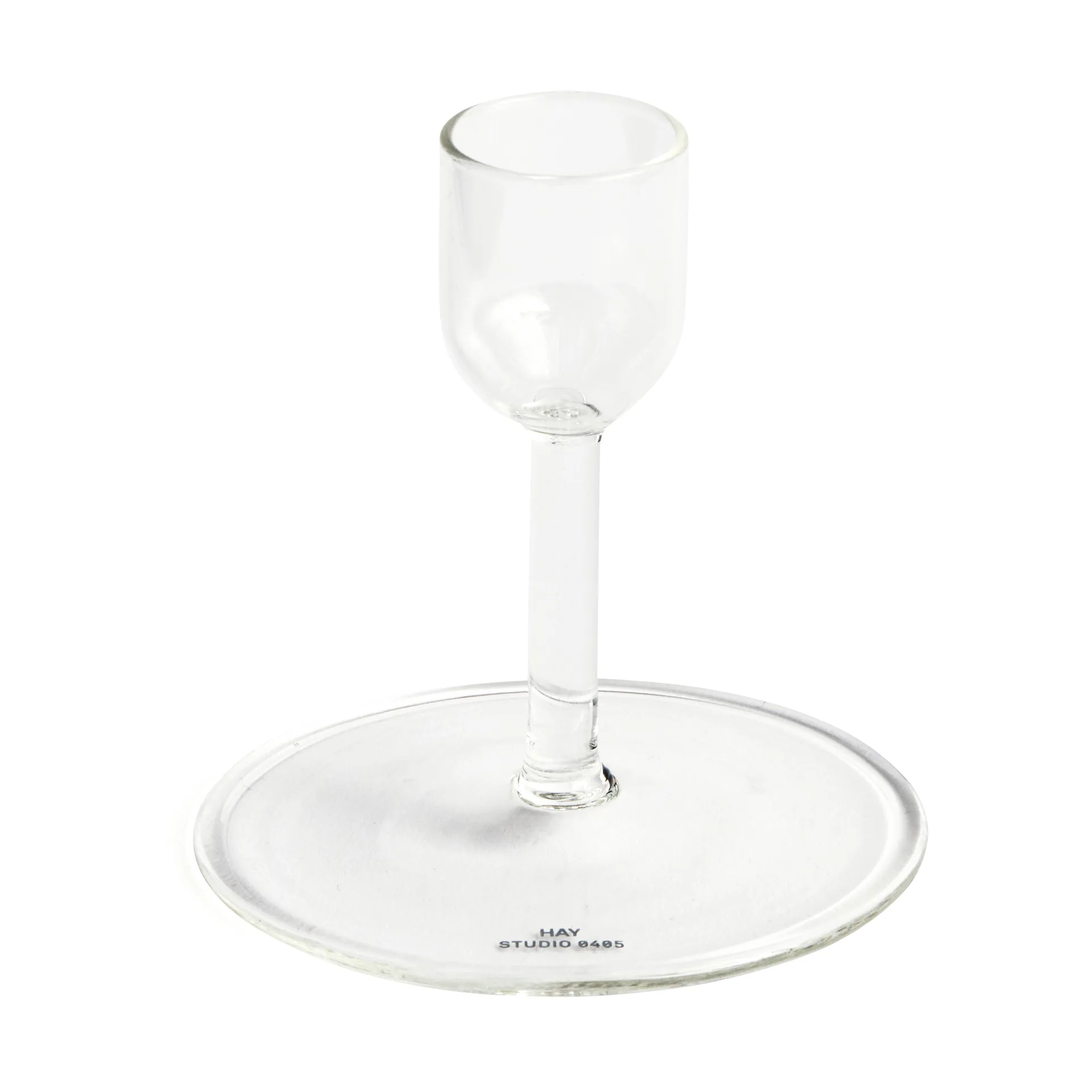 Tiny kynttilänjalka straight, Clear HAY