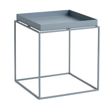 Tray Table keskikokoinen tarjoilupöytä - Pigeon blue, 40x40x44 cm - HAY