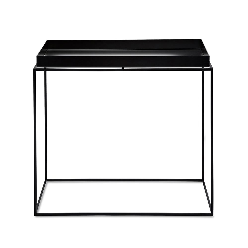 HAY Tray Table sohvapöytä Black, large | Skandinaavinen Sisustus | Sohvapöydät | Musta