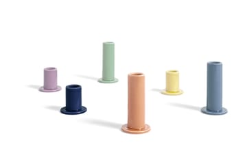 Tube kynttilänjalka 10 cm - Peach - HAY