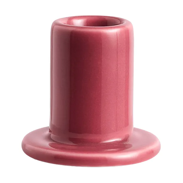 Tube kynttilänjalka 5 cm - Berry pink - HAY