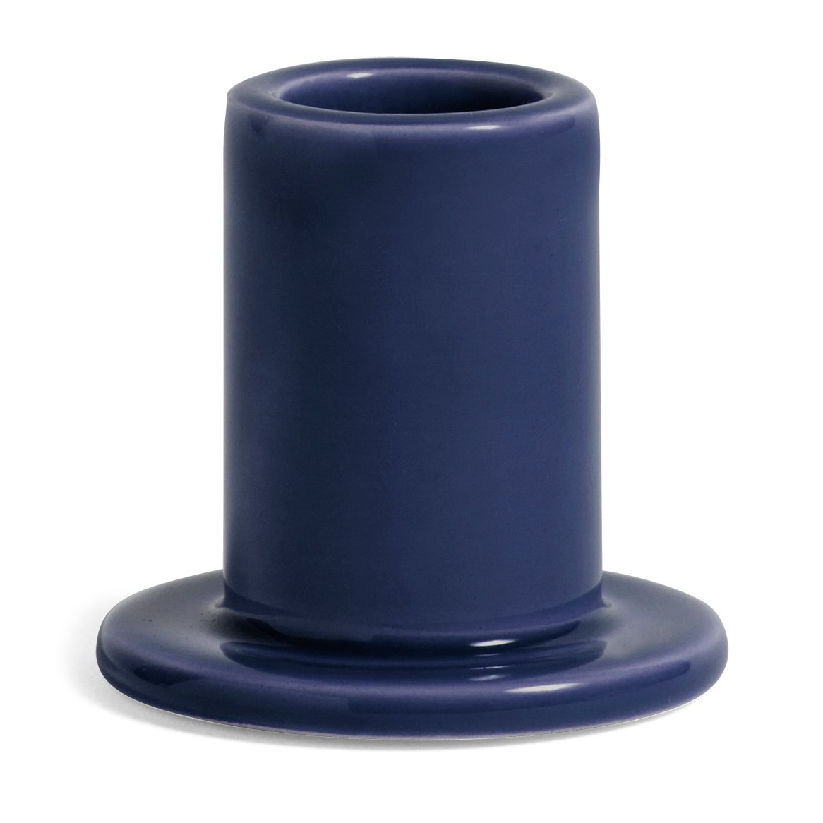 HAY Tube kynttilänjalka 5 cm Midnight blue