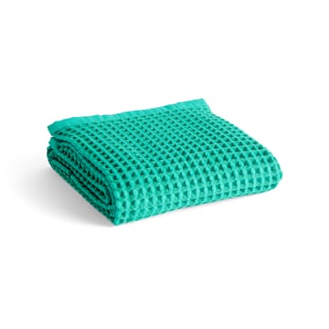 Waffle kylpypyyhe 70 x 140 cm - Emerald green - HAY