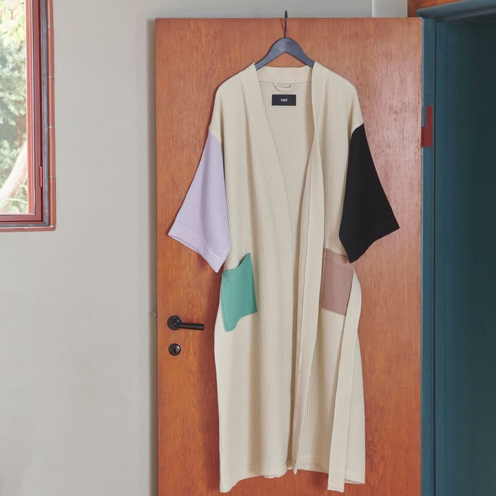 Waffle kylpytakki, Off white-multi one size HAY