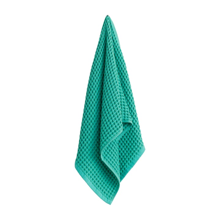 Waffle pyyhe 50 x 100 cm - Emerald green - HAY