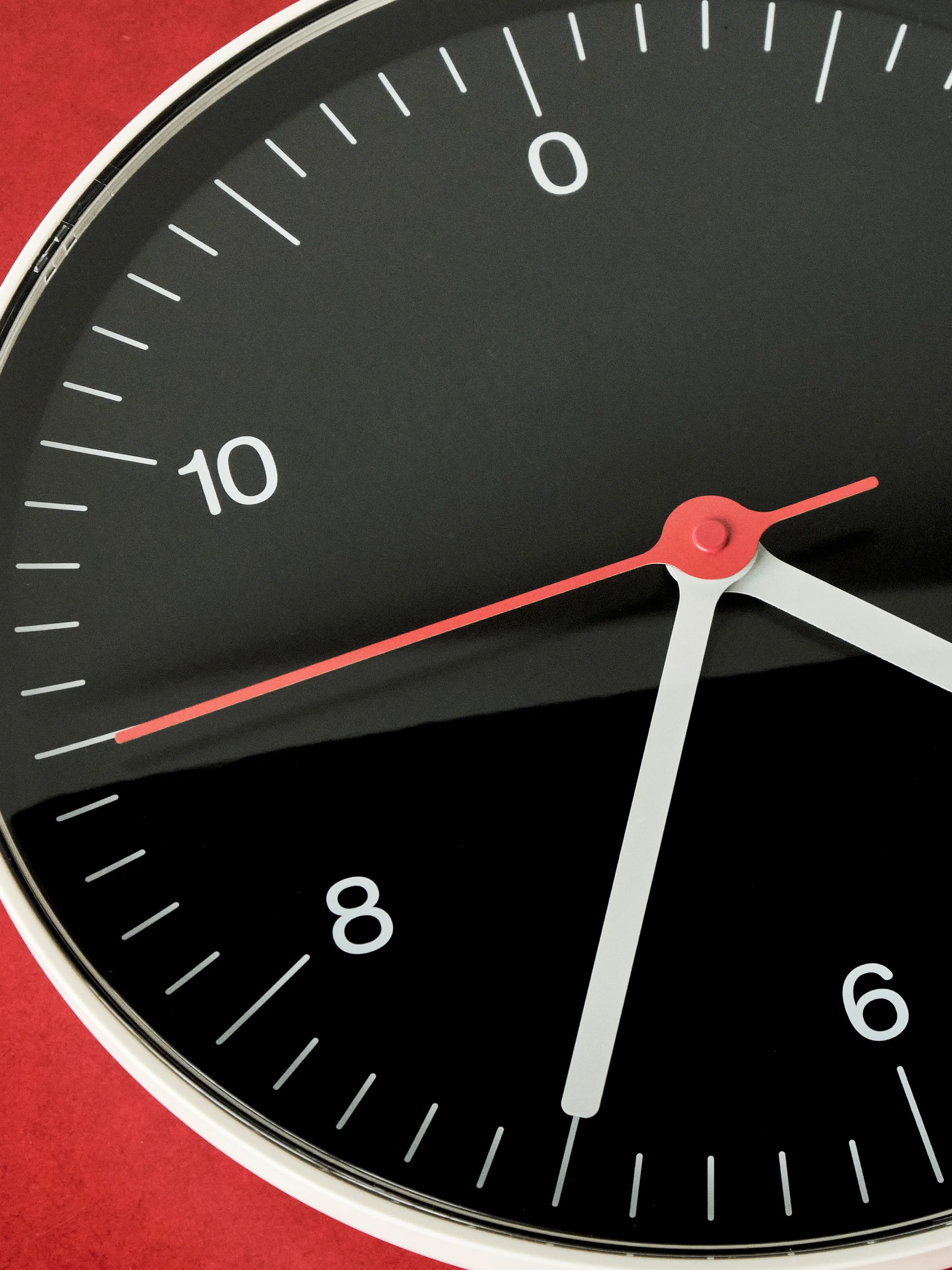 Wall Clock -seinäkello Ø 26,5 cm, Black HAY