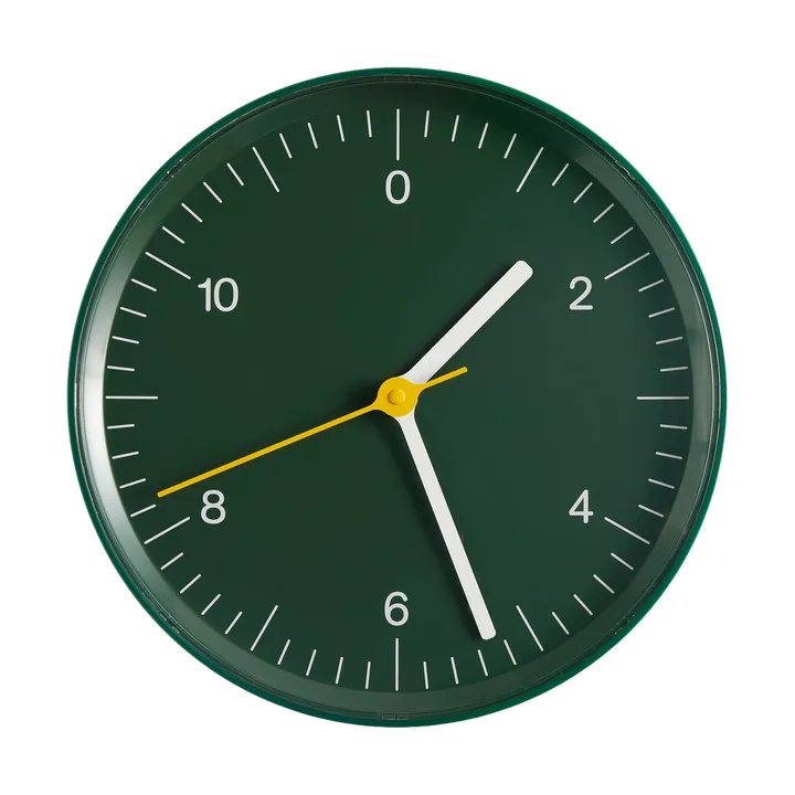 Wall Clock -seinäkello Ø 26,5 cm - Green - HAY
