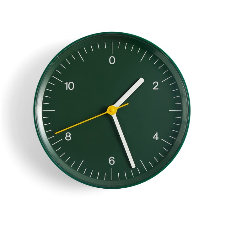 Wall Clock -seinäkello Ø 26,5 cm - Green - HAY