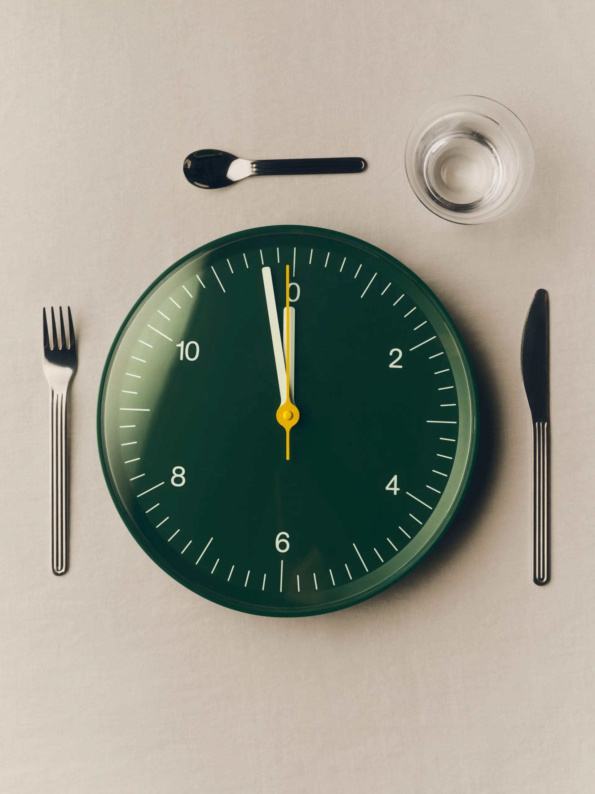 Wall Clock -seinäkello Ø 26,5 cm, Green HAY