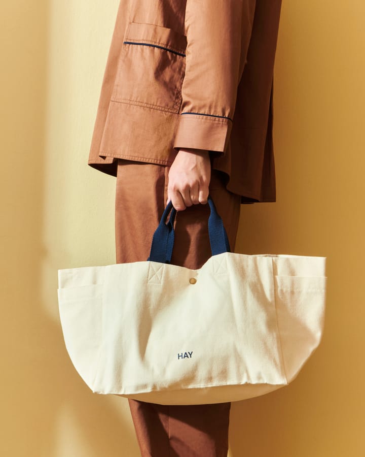 Weekend Bag No 2 laukku S 26x56 cm, Natural HAY