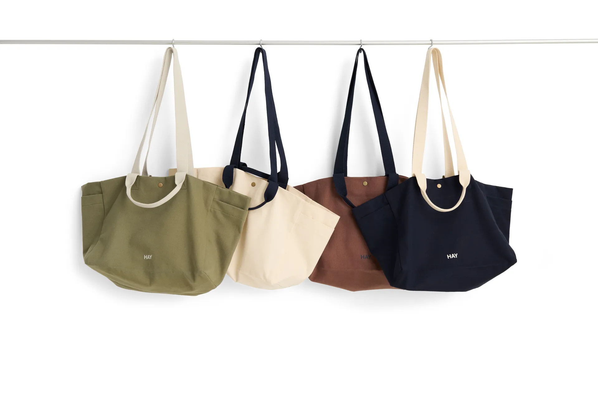 Weekend Bag No 2 laukku S 26x56 cm, Natural HAY