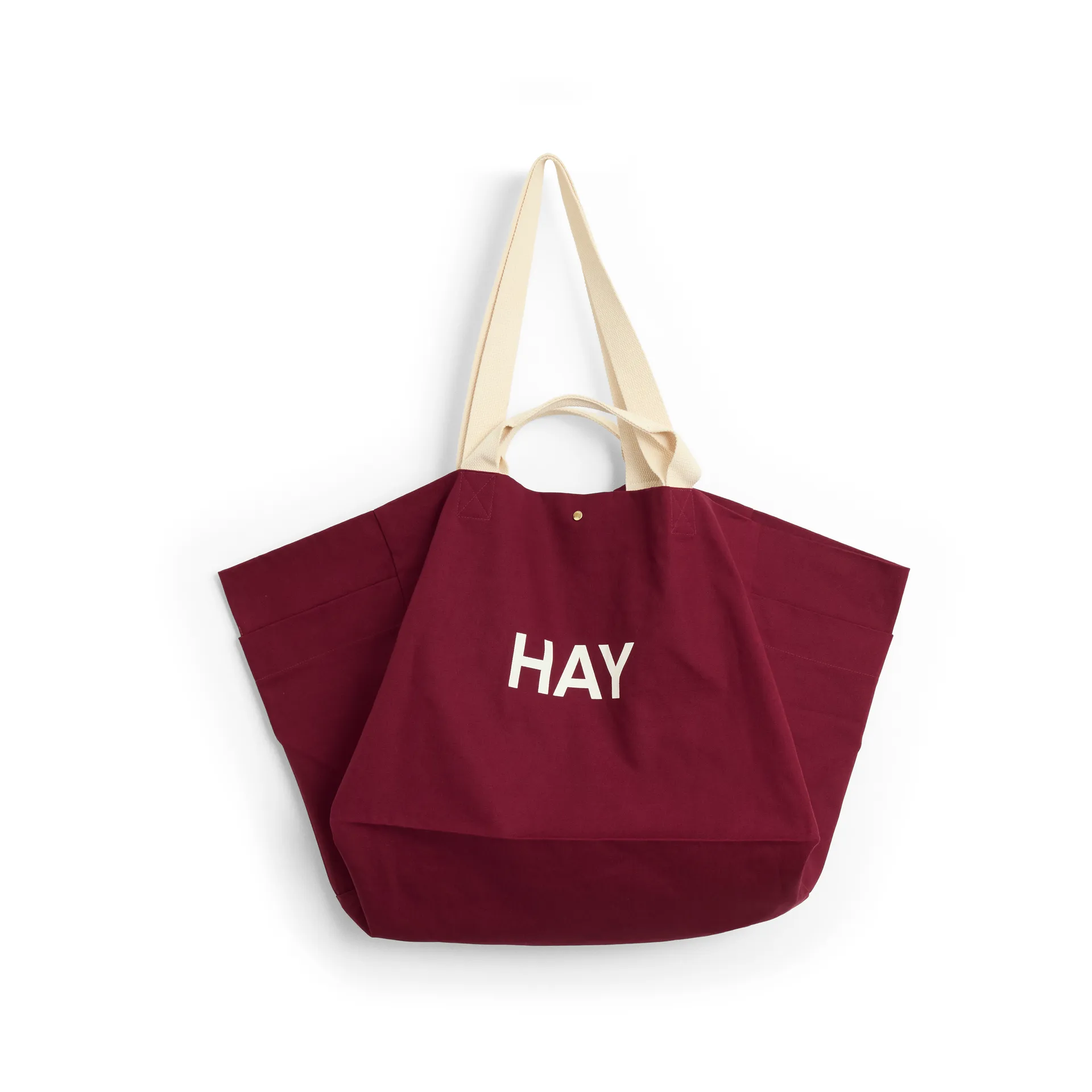 Weekend Bag Organic laukku L, Burgundy HAY