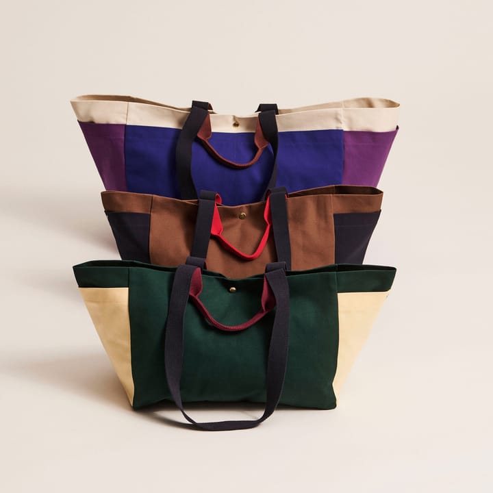 Weekend Bag Organic laukku S, Electric blue multi HAY