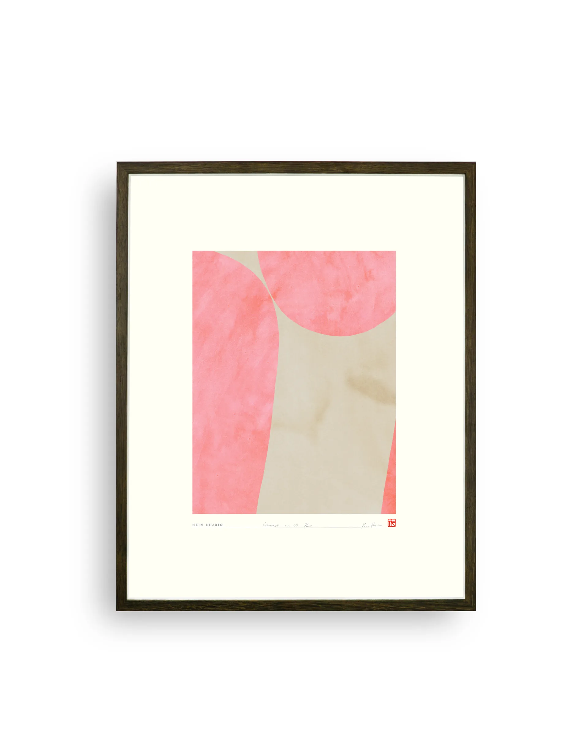 Contrast juliste 40 x 50 cm, Nro 05 Hein Studio