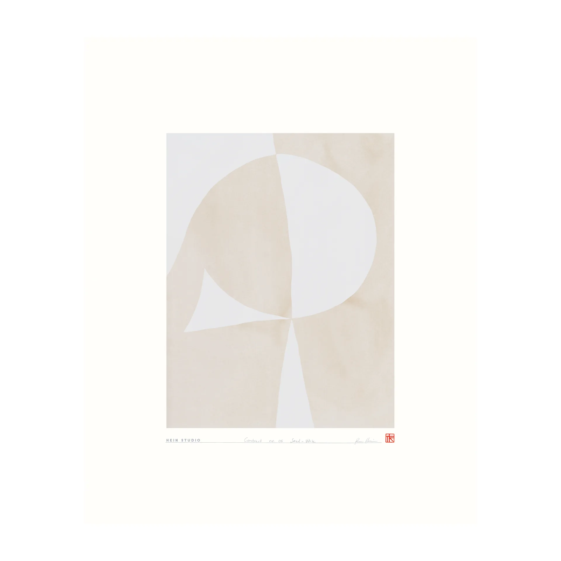 Contrast juliste 40 x 50 cm, Nro 06 Hein Studio