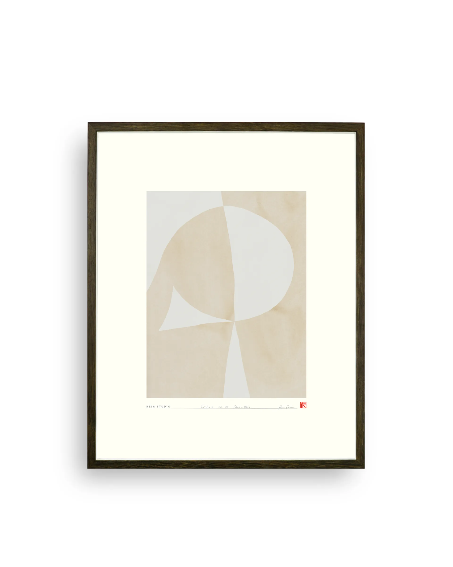 Contrast juliste 40 x 50 cm, Nro 06 Hein Studio