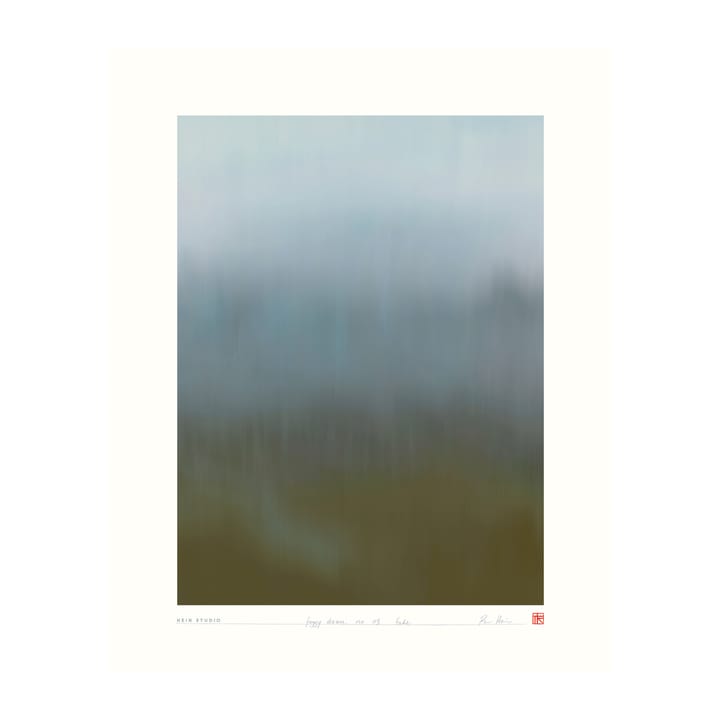 Foggy Dawn -juliste 40 x 50 cm - Nro 03 - Hein Studio