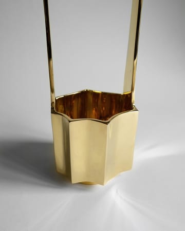 Ikebana maljakko 30 cm - Messinki - Hein Studio