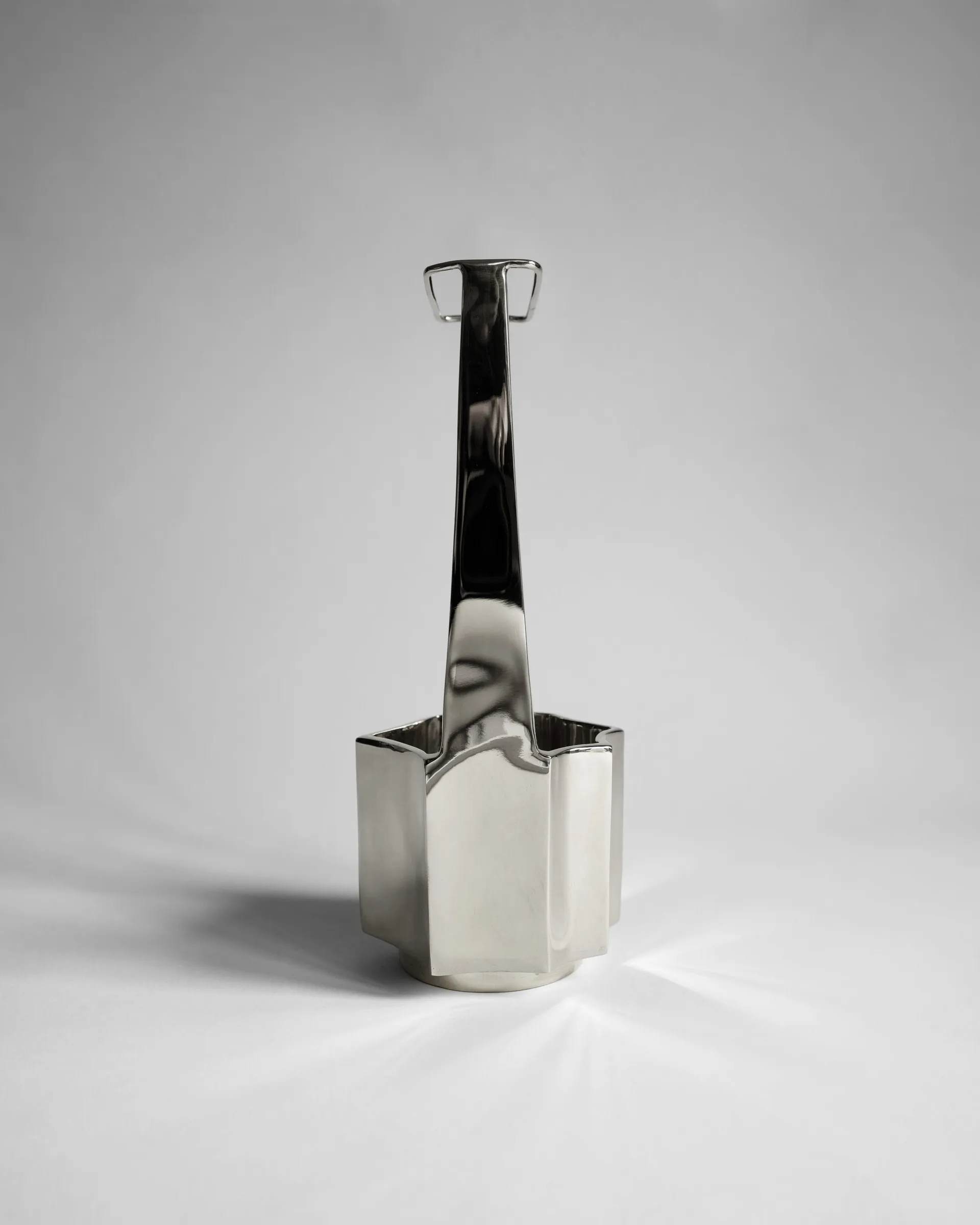 Ikebana maljakko 30 cm, Nikkeli Hein Studio