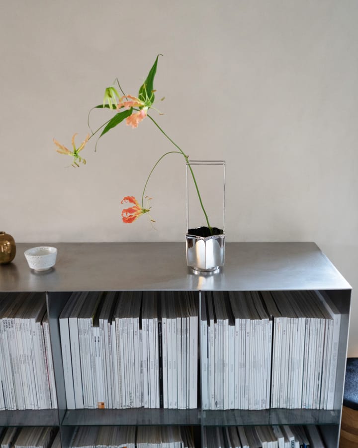 Ikebana maljakko 30 cm, Nikkeli Hein Studio
