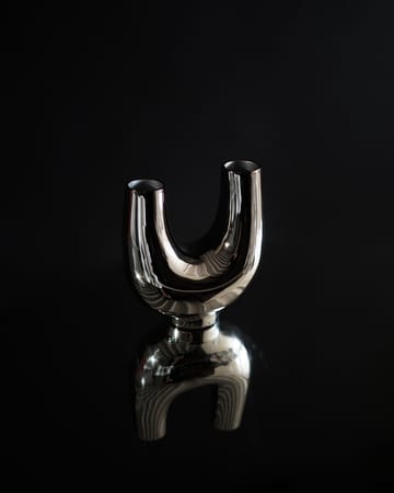 Kazumi-maljakko - Nikkeli - Hein Studio