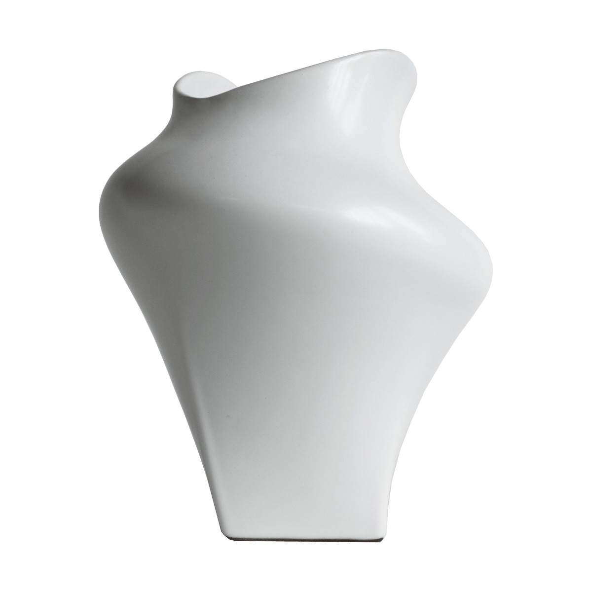 Hein Studio Nami vaasi 20 cm White | Skandinaavinen Sisustus | Maljakot | Valkoinen