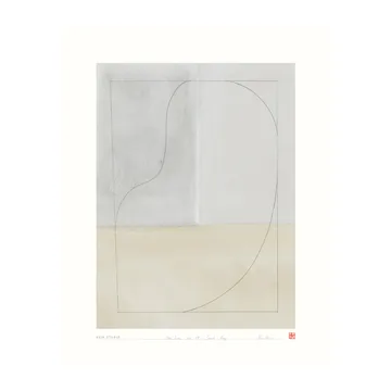 One Line -juliste 40 x 50 cm - Nro 04 - Hein Studio