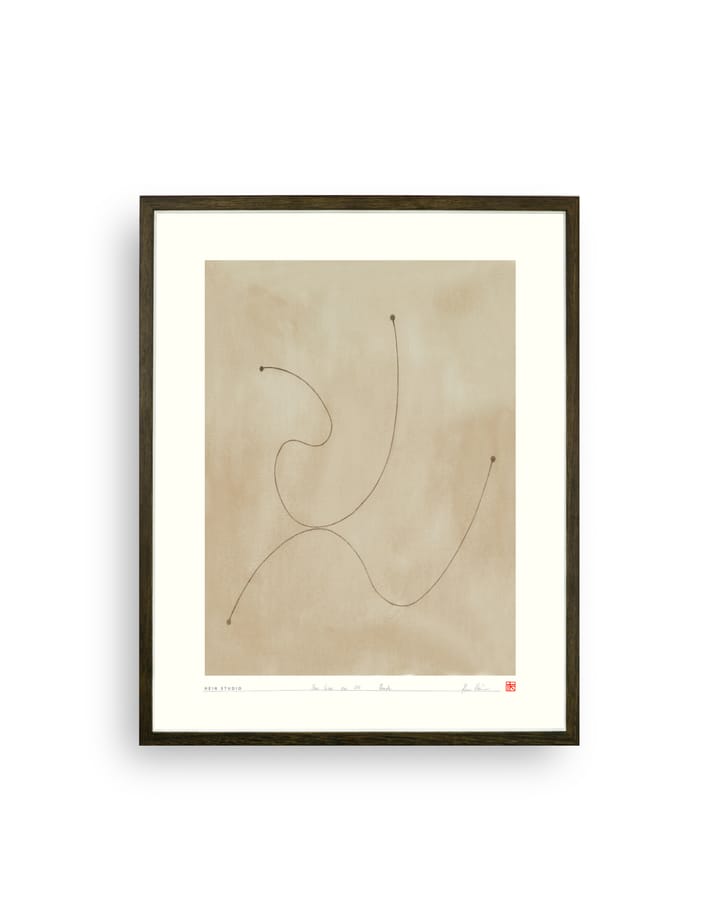 One Line -juliste 40 x 50 cm - Nro 05 - Hein Studio