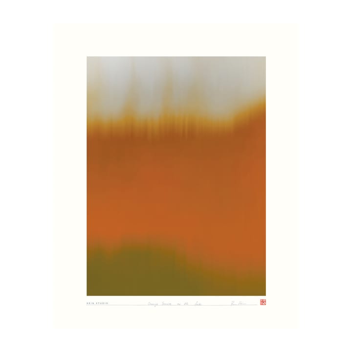Orange Sunrise -juliste 40 x 50 cm - Nro 02 - Hein Studio