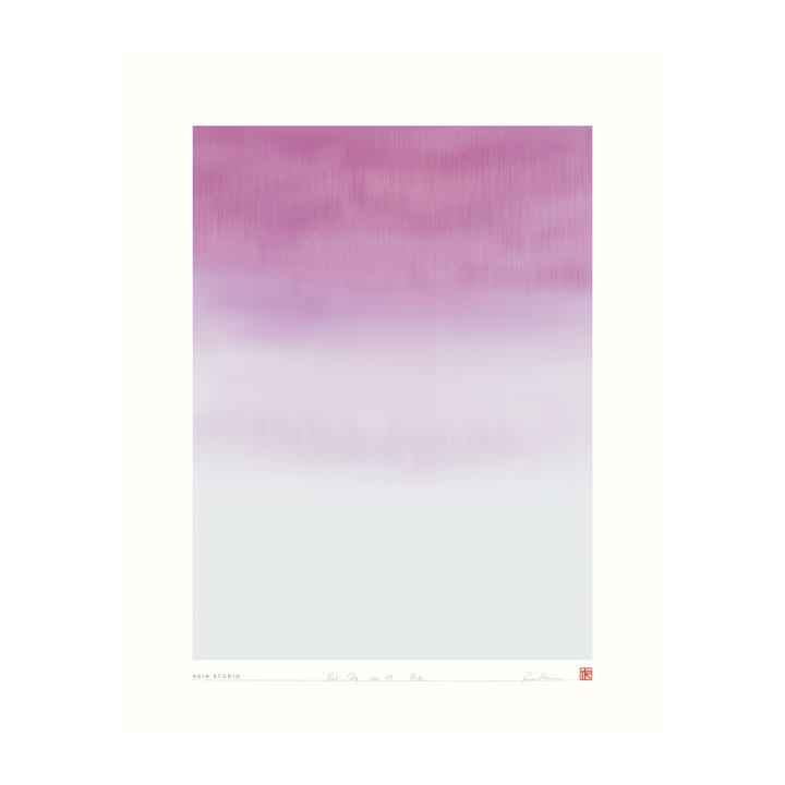 Pink Sky -juliste 40 x 50 cm - Nro 01 - Hein Studio