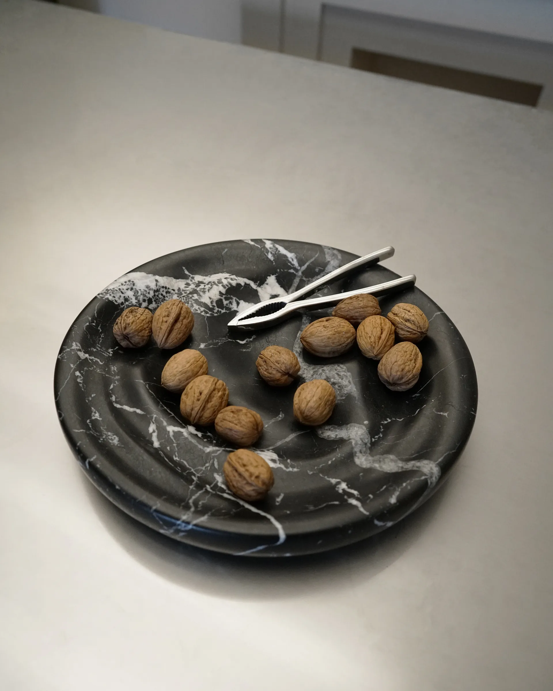 Ripple kulho Ø 30 cm, Black marble Hein Studio