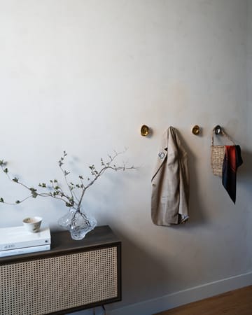 Ripple nro 02 suuri nuppi - Brass - Hein Studio