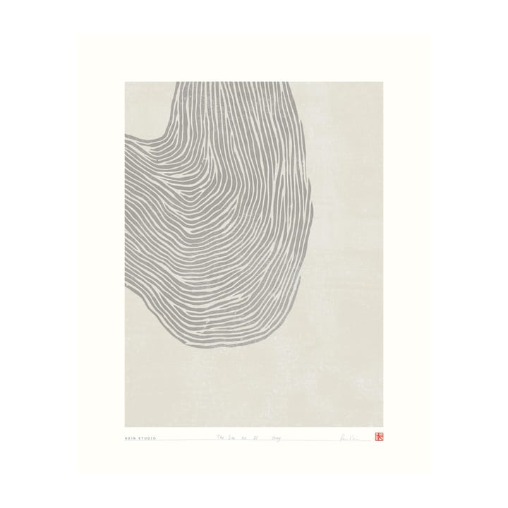 The Line -juliste 40 x 50 cm, Nro 21 Hein Studio