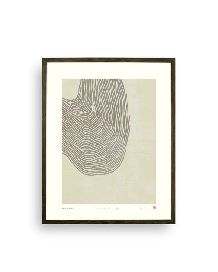 The Line -juliste 40 x 50 cm, Nro 21 Hein Studio
