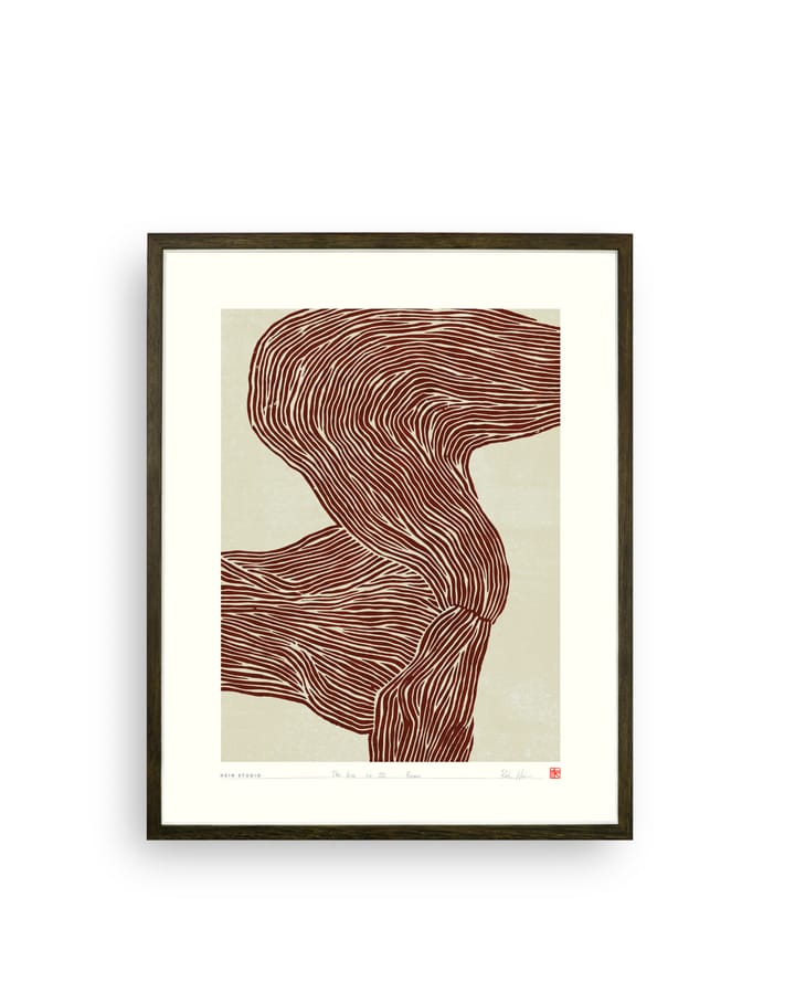 The Line -juliste 40 x 50 cm, Nro 22 Hein Studio