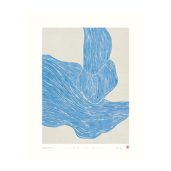 The Line -juliste 40 x 50 cm, Nro 24 Hein Studio
