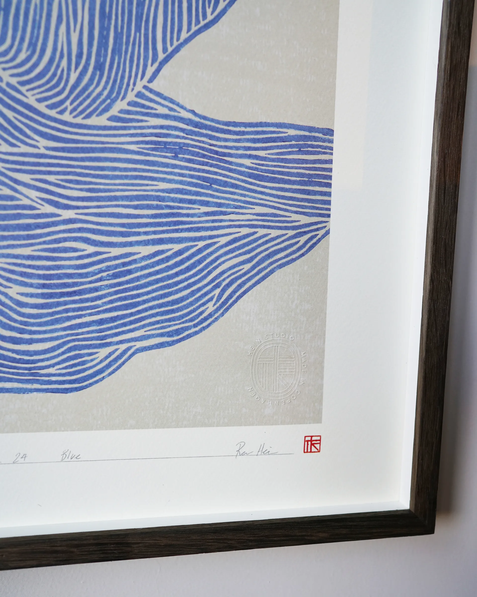 The Line -juliste 40 x 50 cm, Nro 24 Hein Studio