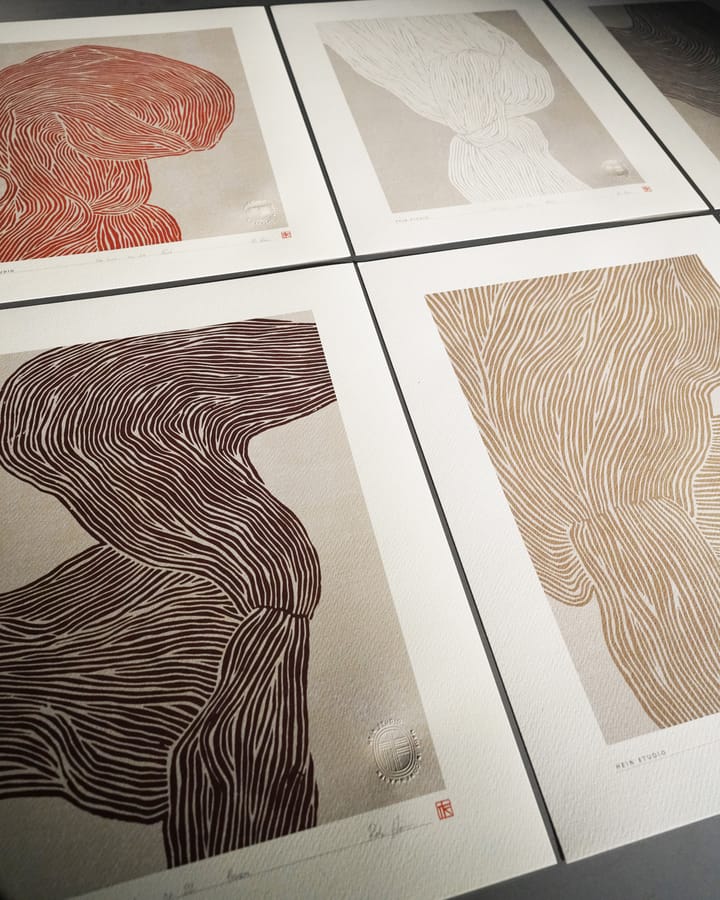 The Line -juliste 40 x 50 cm, Nro 26 Hein Studio