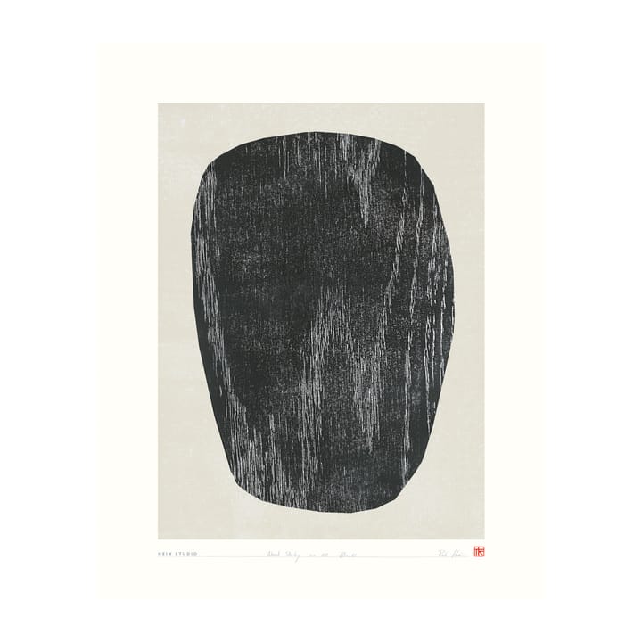 Wood Study -juliste 40 x 50 cm, Nro 02 Hein Studio