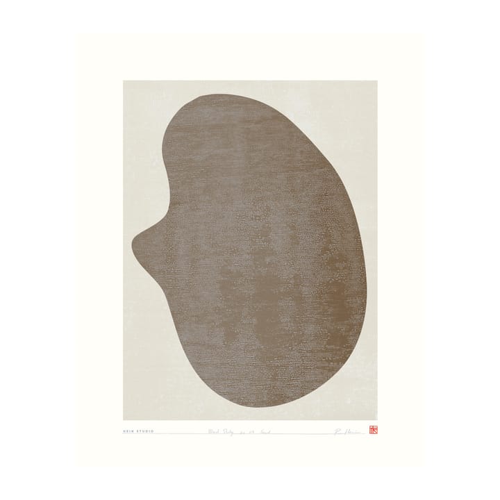 Wood Study -juliste 40 x 50 cm, Nro 03 Hein Studio