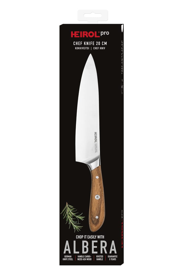 Heirol albera -kokkiveitsi, 20 cm Heirol