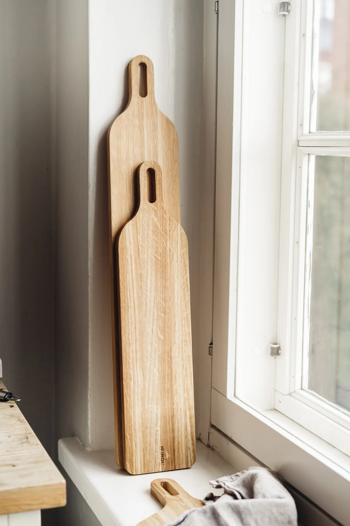 Heirol leikkuulauta 39x12 cm, Tammi Heirol