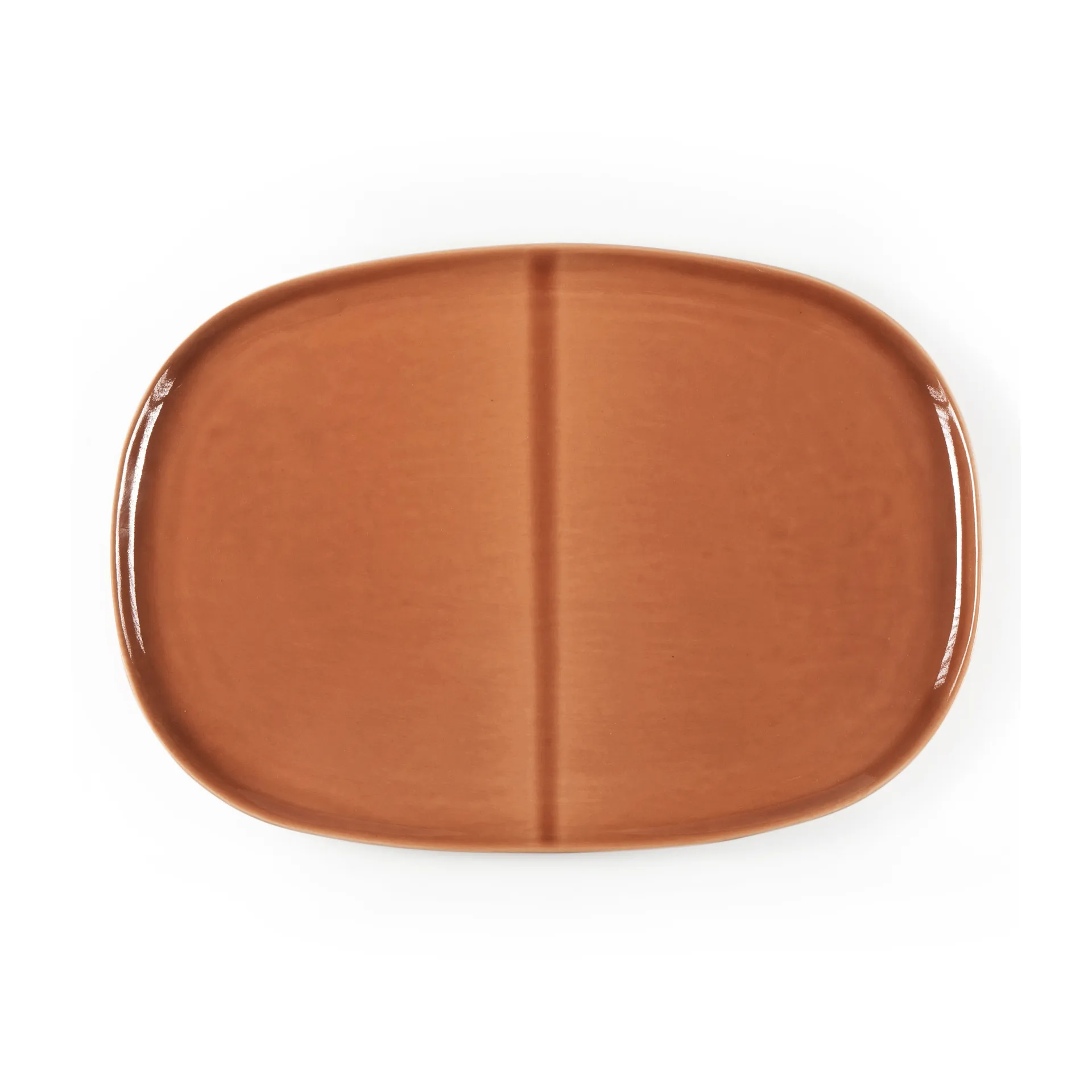 Heirol x Nosse Svelte -lautanen soikea 30 cm, Terracotta Heirol